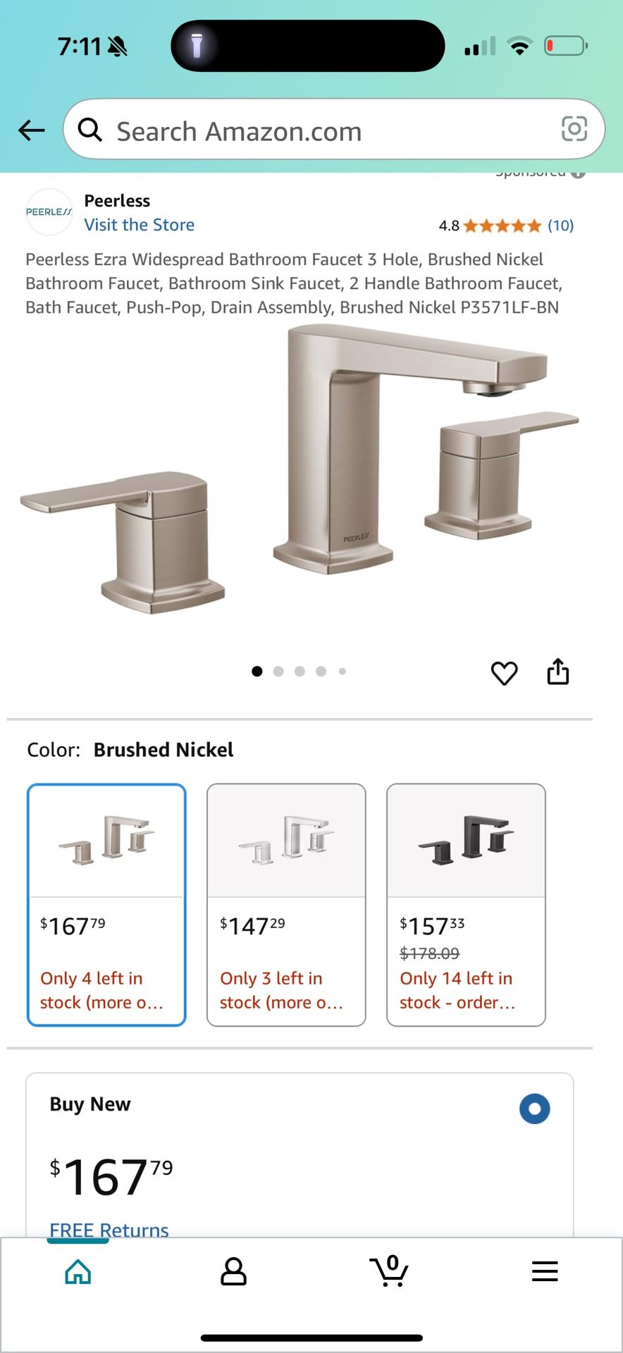 PEERLESS bathroom Faucet