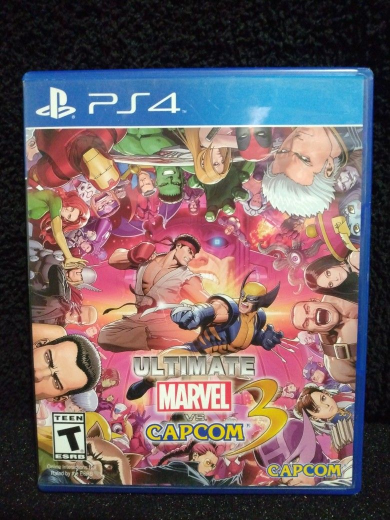 Ultimate Marvel Vs Capcom 3 Ps4