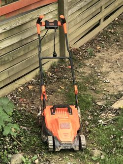 Black Decker Mower 