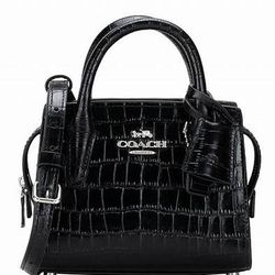 Coach Andrea Croc Mini Carryall