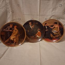 Norman Rockwell Plates
