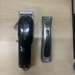 WAHL SENIOR CLIPPERS & MAG STERLING WAHL TRIMMERS