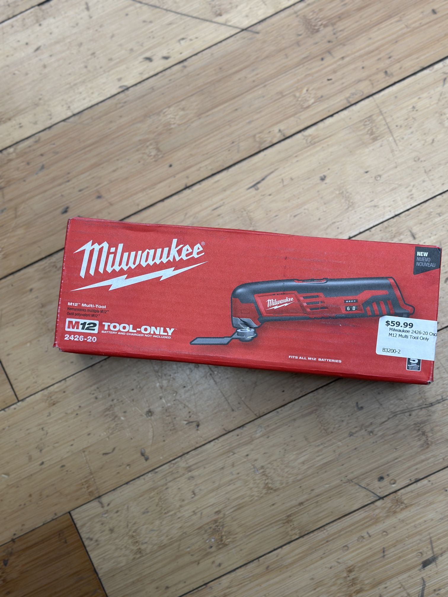 Milwaukee M12 Multi-Tool 2426-20 TOOL ONLY