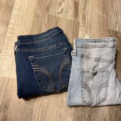 2 hollister pants bundle