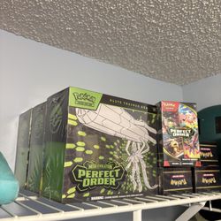 Pokémon Perfect Order ETB/Booster Bundles & Disney Topps Neon