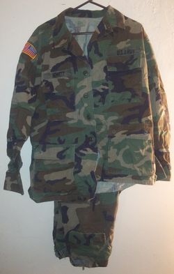 Real Army Camo Uniforms/Fatigues