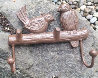 Vintage Cast Iron Wall Hanger