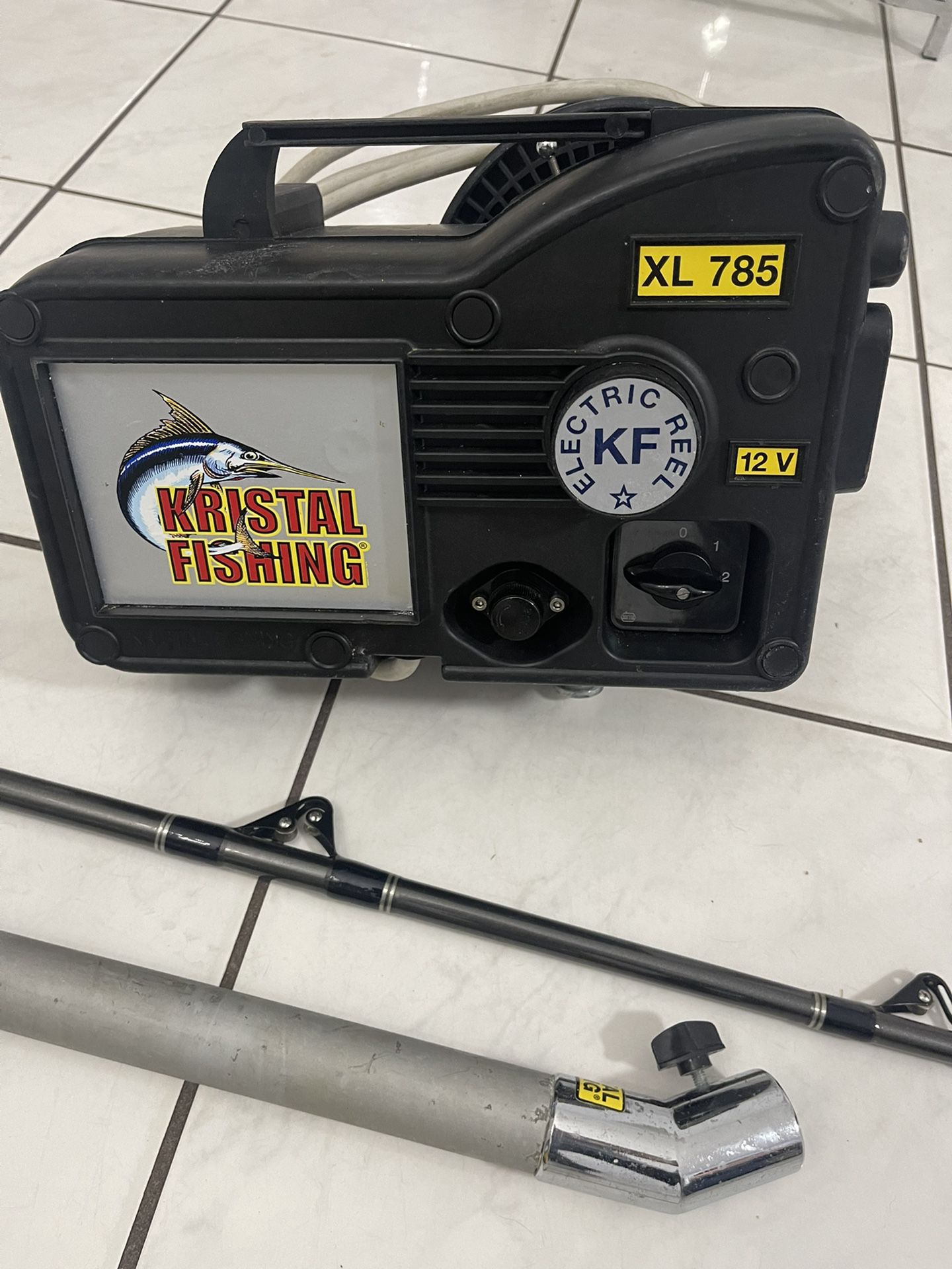 Kristal Fishing XL 785 Electric Reel for Sale in Miami, FL - OfferUp