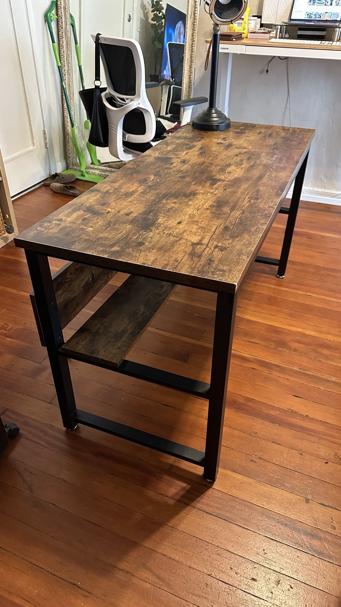 Rustic Wood Desk