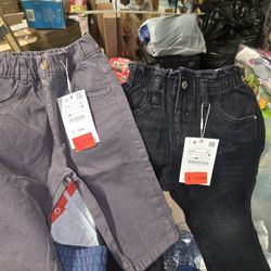 ZARA Pantalones Unixes Para Bebé De 12 A 18 Meses