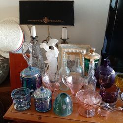 Various Carnival Depression High End glass And Crystal All for sale