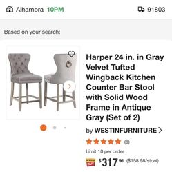 Harper 24 In Counter Stool $200 OBO