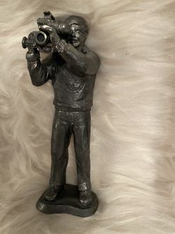 Pewter statue, 