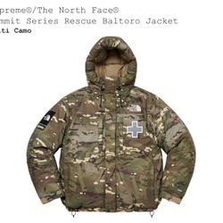 Supreme x The North Face Summit Series Rescue Baltoro Multi Color Reflective Jacket