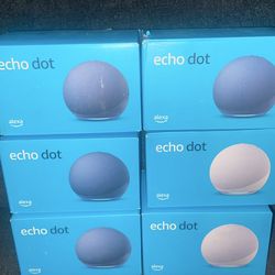 Amazon Echo Dot (5th Gen 2022) - smart  Speaker with Alexa - Charcoal, 1for$30.00 or 2for $50.00.. NEW