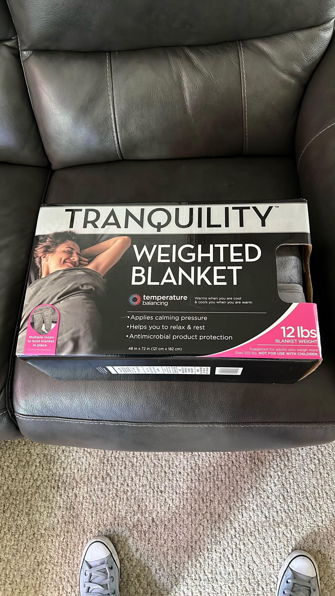 Weighted Blanket 12pd. NIB