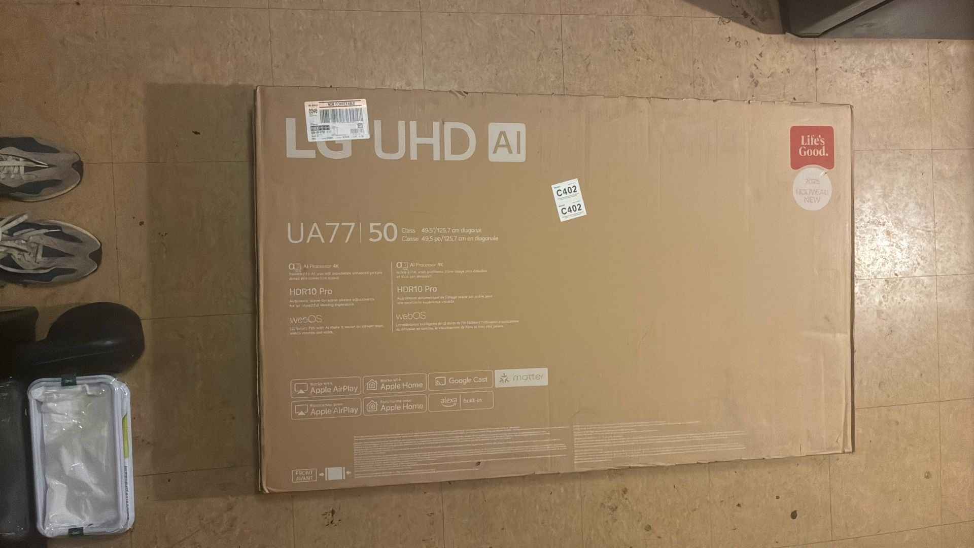 LG 50" Class 4K HDR Smart LED TV - UA7700