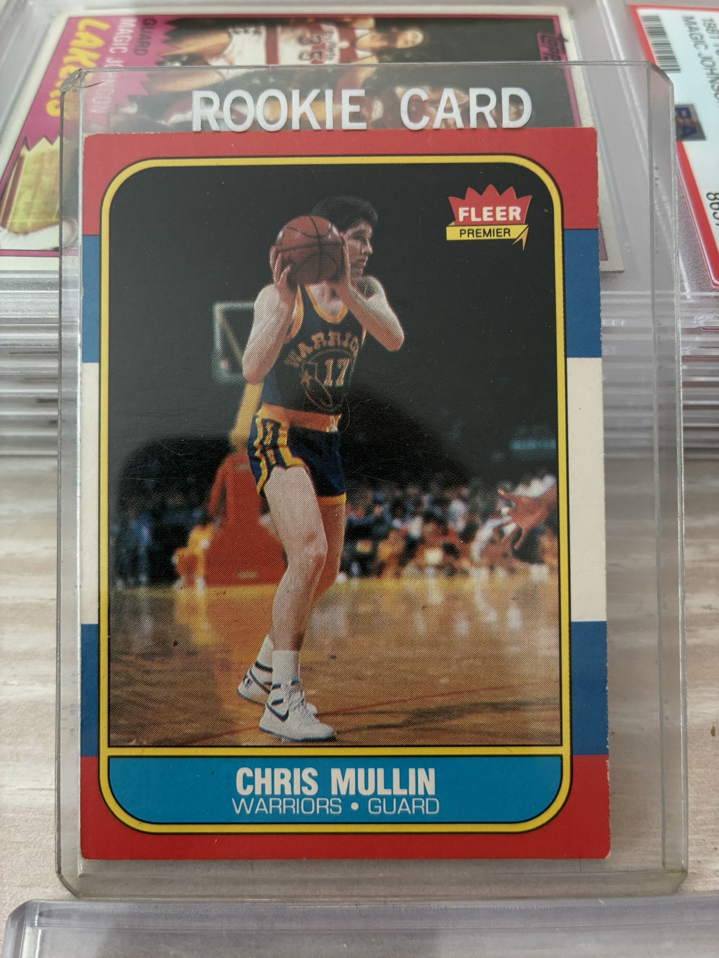 1986 Fleer Chris Mullin 🚨PSA 8 And Above= Over $1,000🚨