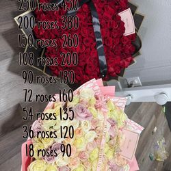 Ramo Buchon Rosas Rosa 