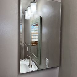 Bathroom Mirror And Medicine Cabinet