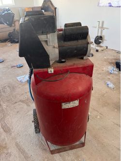 Coleman Powermate 27 gal Portable Air Compressor 5 hp 125 psi 115V Oil-Free