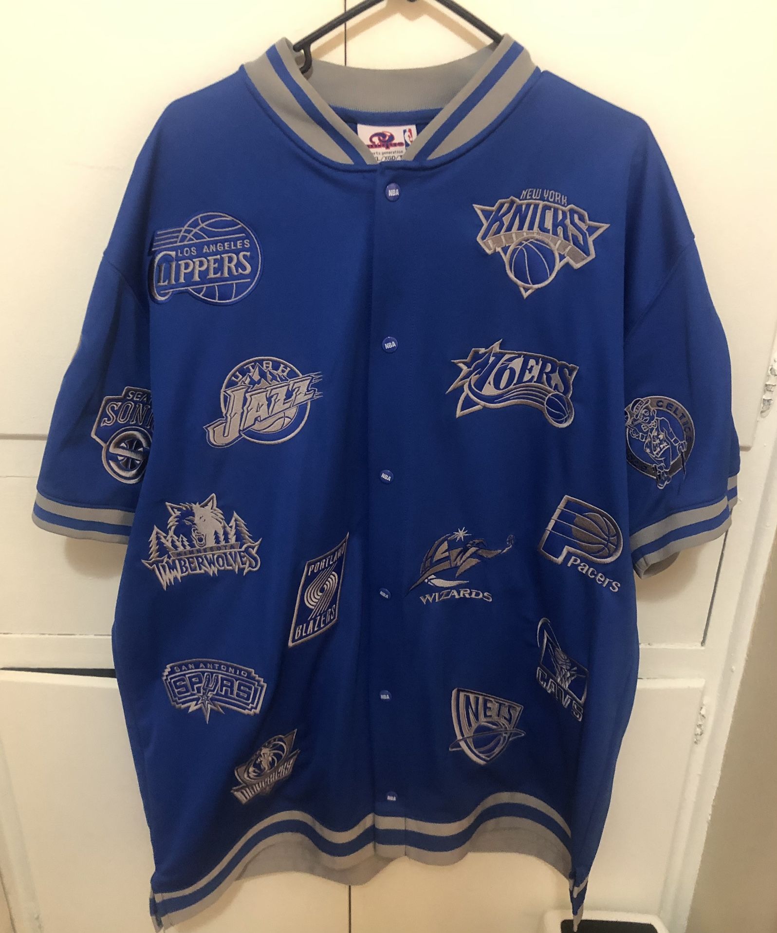 NBA All Teams Jersey Size Men's XL