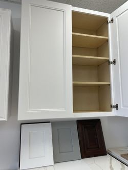 Kitchen Cabinets, MAPLE WOOD, Double Shaker