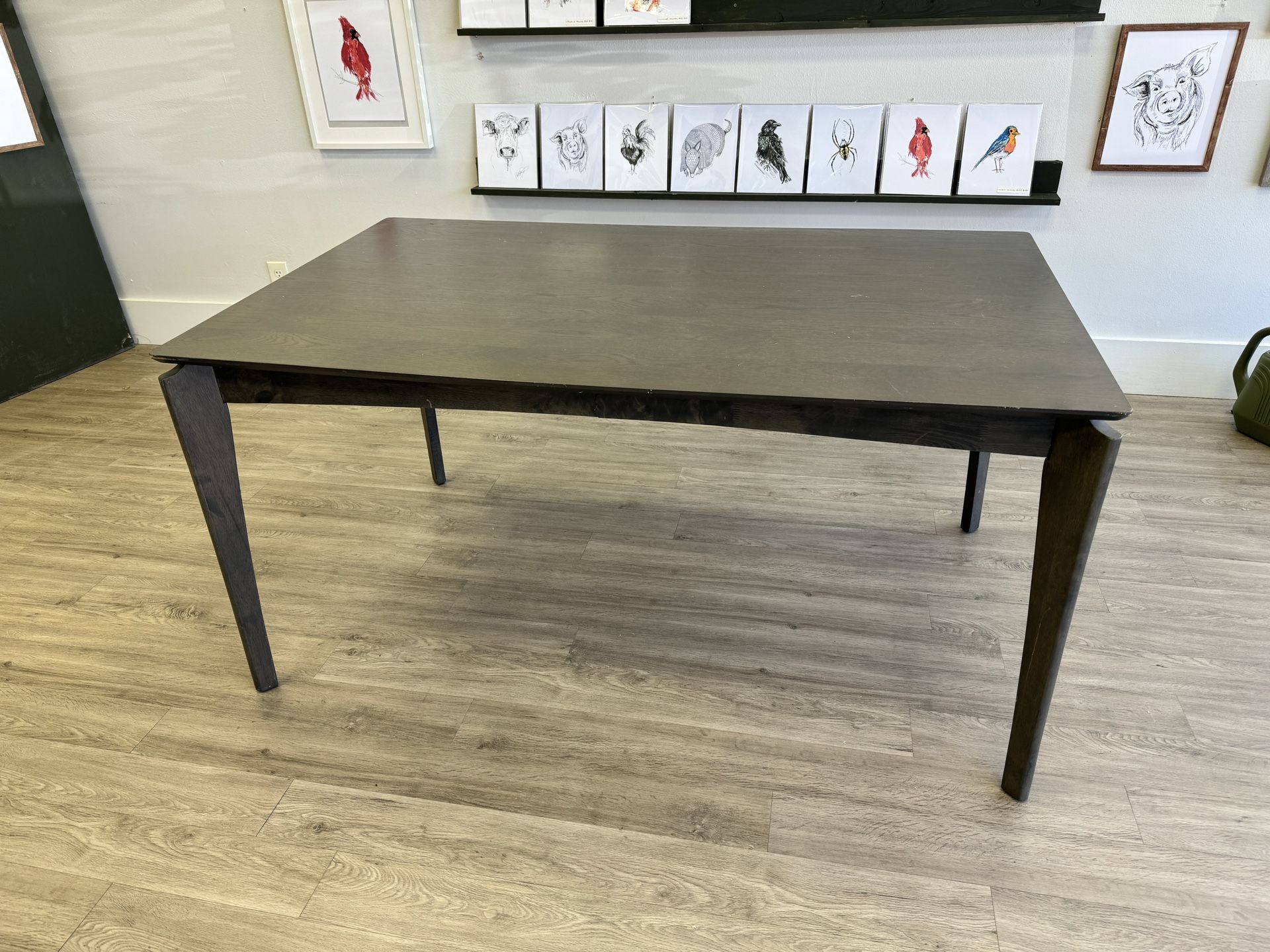 Gray Dining table