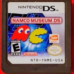 Namco Museum DS Nintendo DS Original Game Cartridge Classic Arcade Collection Pac Man Galaga Dig Dug Retro Handheld Video Game