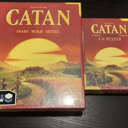Settlers Of Catan With Extension 5-6 Player