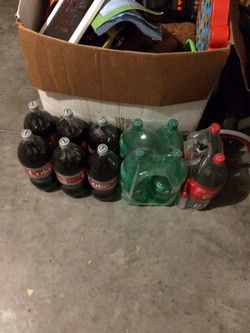 (12) new bottles of 2 liter sodas