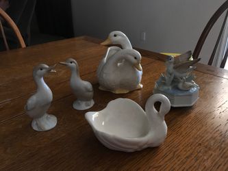 Ceramic ducks