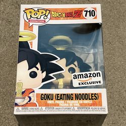 Funko Pop! Animation Dragon Ball Z - Goku Eating Noodles - Amazon Exclusive #710