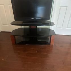 TV With Universal TV Stand 