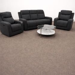 RECLINER living room SET 🖤✅🖤✅🖤✅