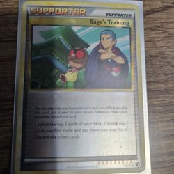 Sage's Training Holo. 
