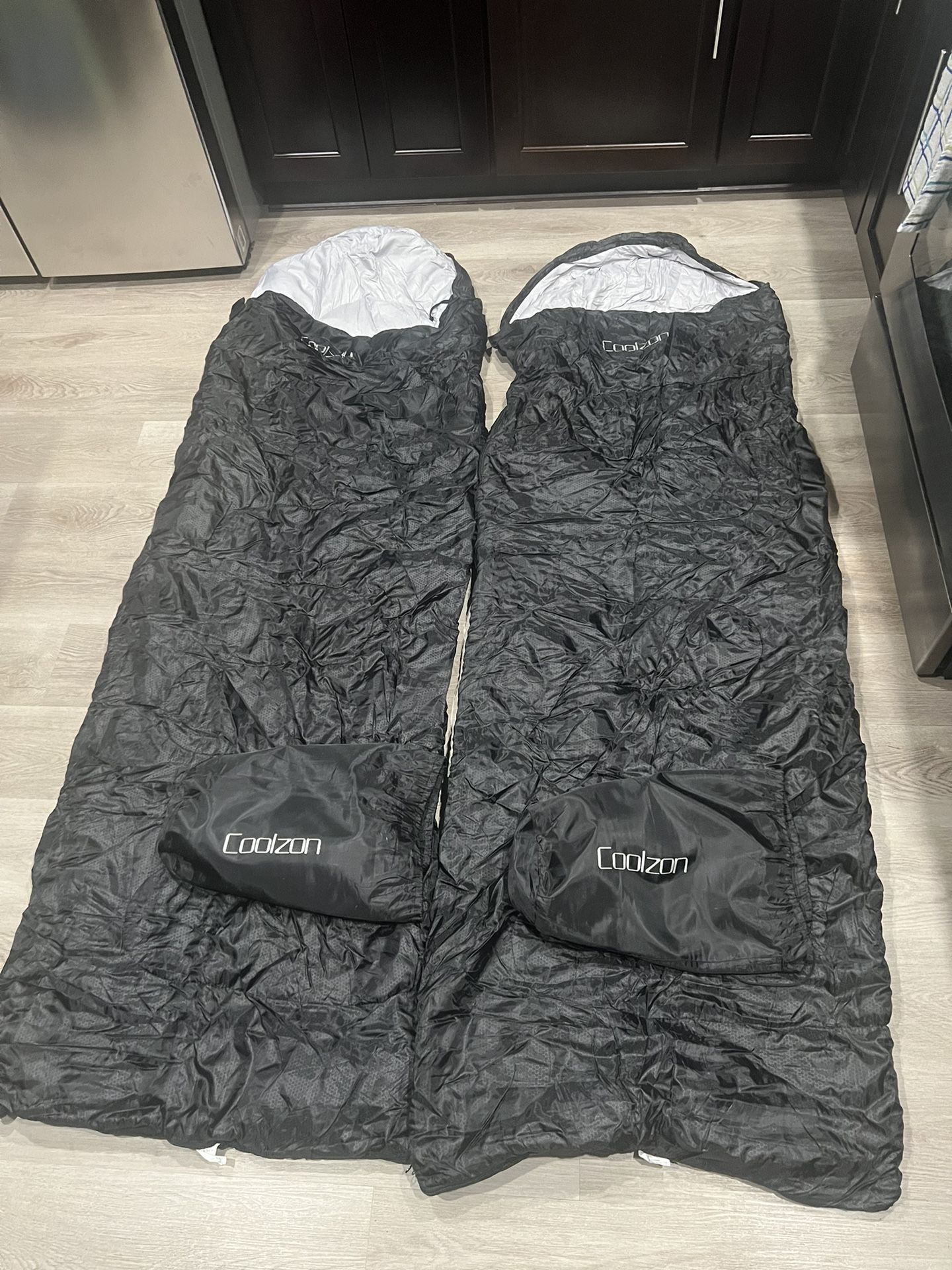 Coolzon sleeping bags (new condition)