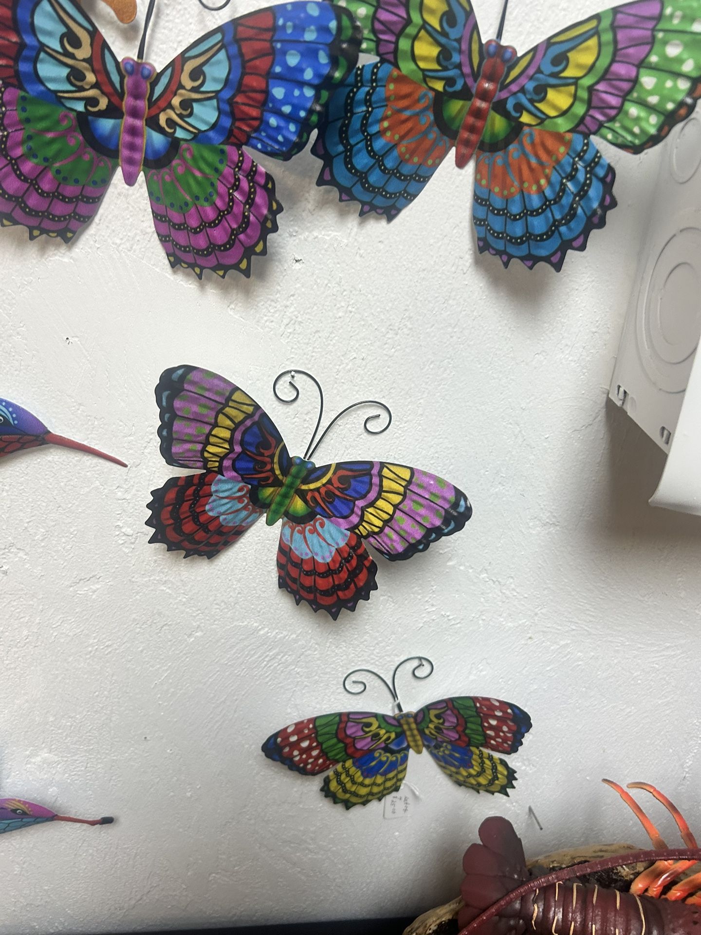 New Set Of 4 Butterflies