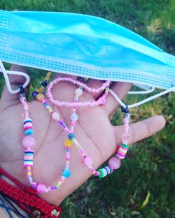 Collar para cubrebocas 🌸