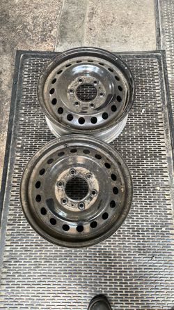 Ford bronco steel wheels 16”