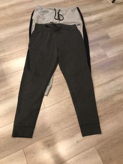 Men’s Joggers Large Gray & Charcoal  2 For $25