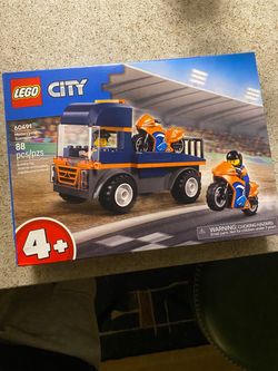 Lego city motorcycle transporter