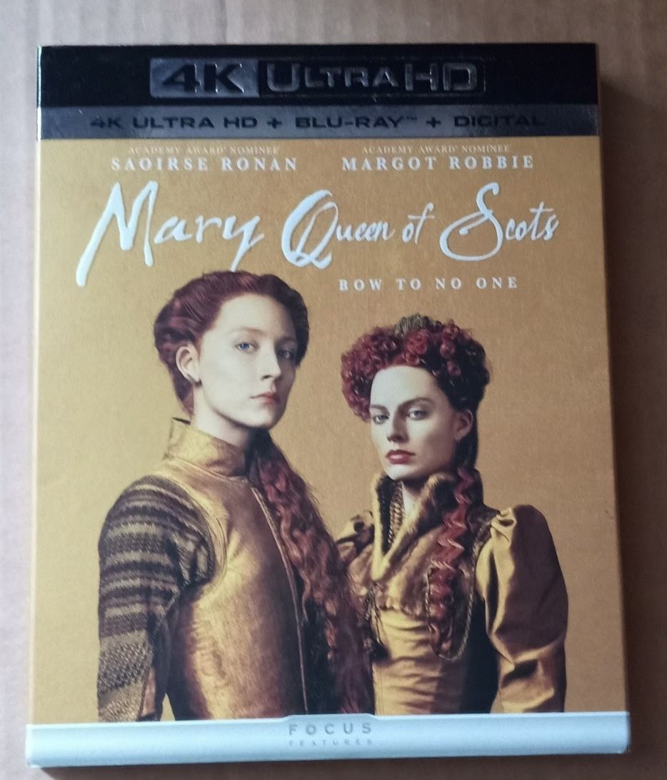 4k blu ray mary queen of scots bluray