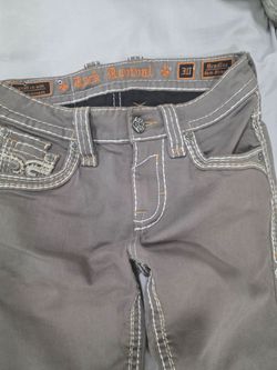 Mens Rovk Revival Size 30 Bradlee Slim Straight