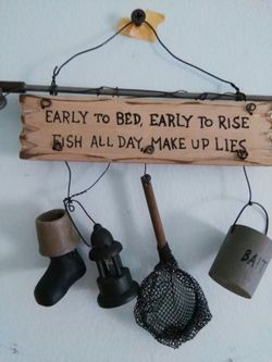 Wood Sign.