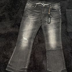 Purple Jeans Men Size 34,38
