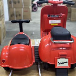 12V Kids Ride on Licensed Vespa