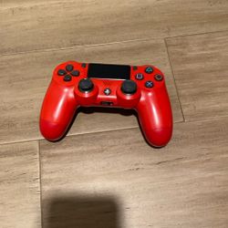 PS4 controller Red