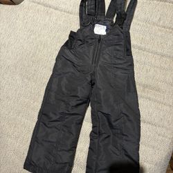 Toddler Boy Snow Bib Size 2t