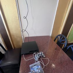 PS3 Slim 160 Gig W Games And Wireless Control 